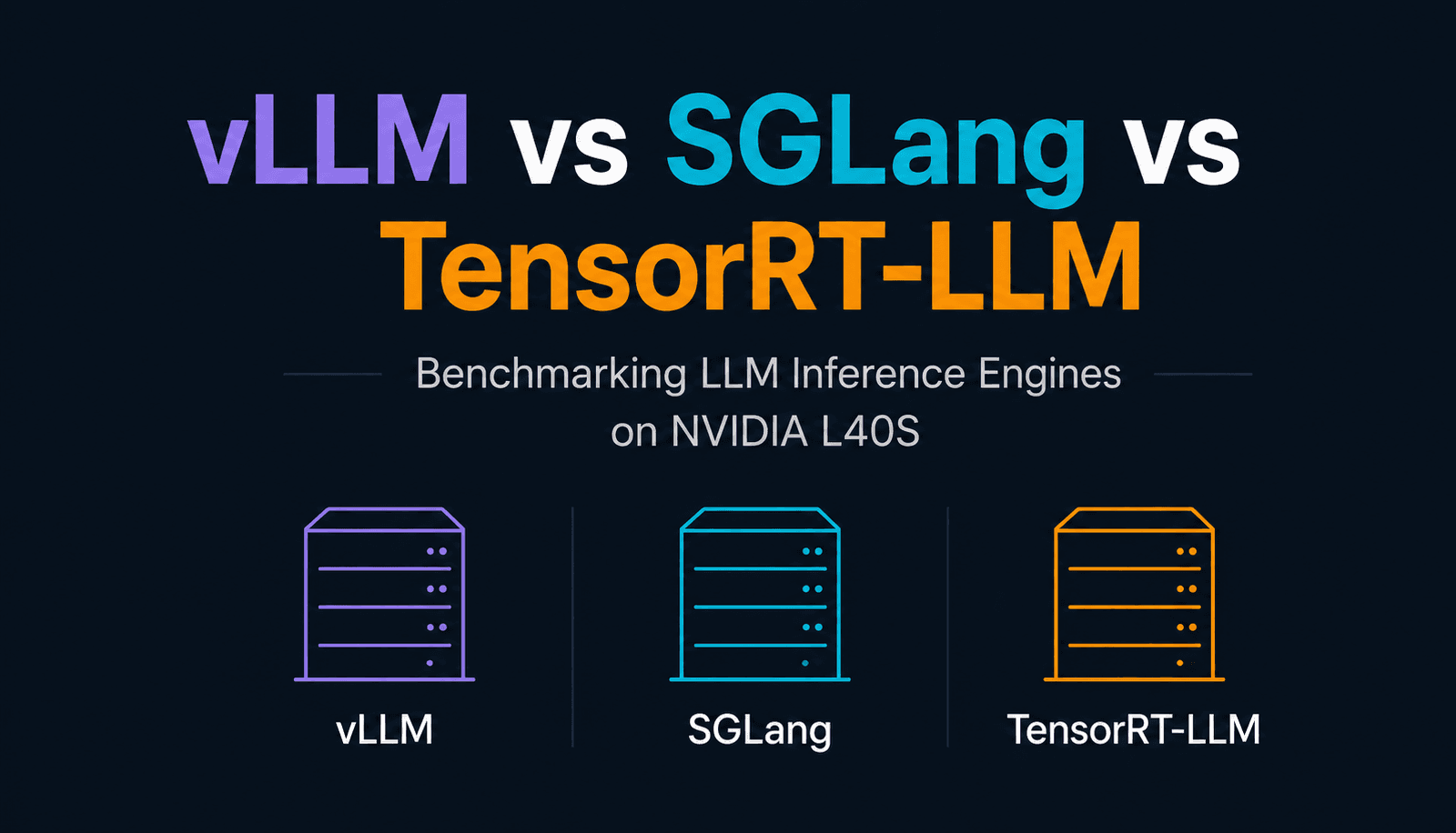LLM Inference Benchmarks: vLLM vs SGLang vs TensorRT-LLM on a Single L40S